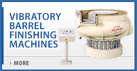 VIBRATORY BARREL FINISHING MACHINES